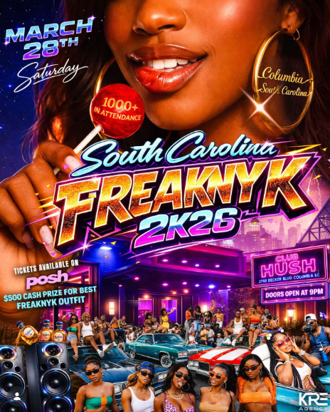 South Carolina Freaknik original event flyer