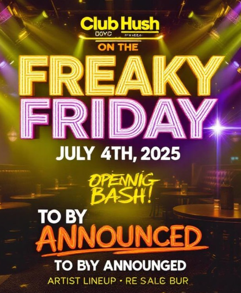 Freaky Friday original event flyer